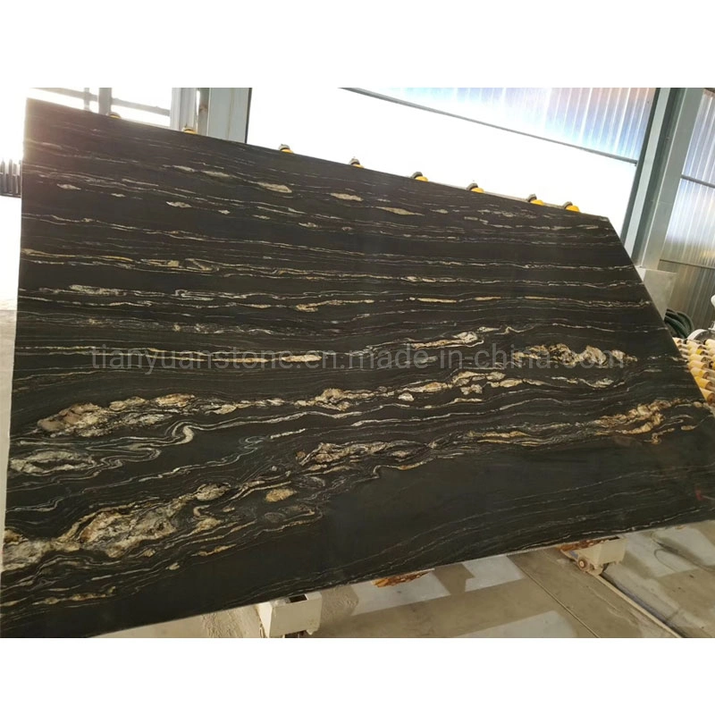 Natural Stone Black & Gold White/Red/Grey/White/Pink/Blue/Brown Quartzite/Marble/Onyx/Granite Slab for Countertop/Benchtop/Worktop/Floor/Wall Slab